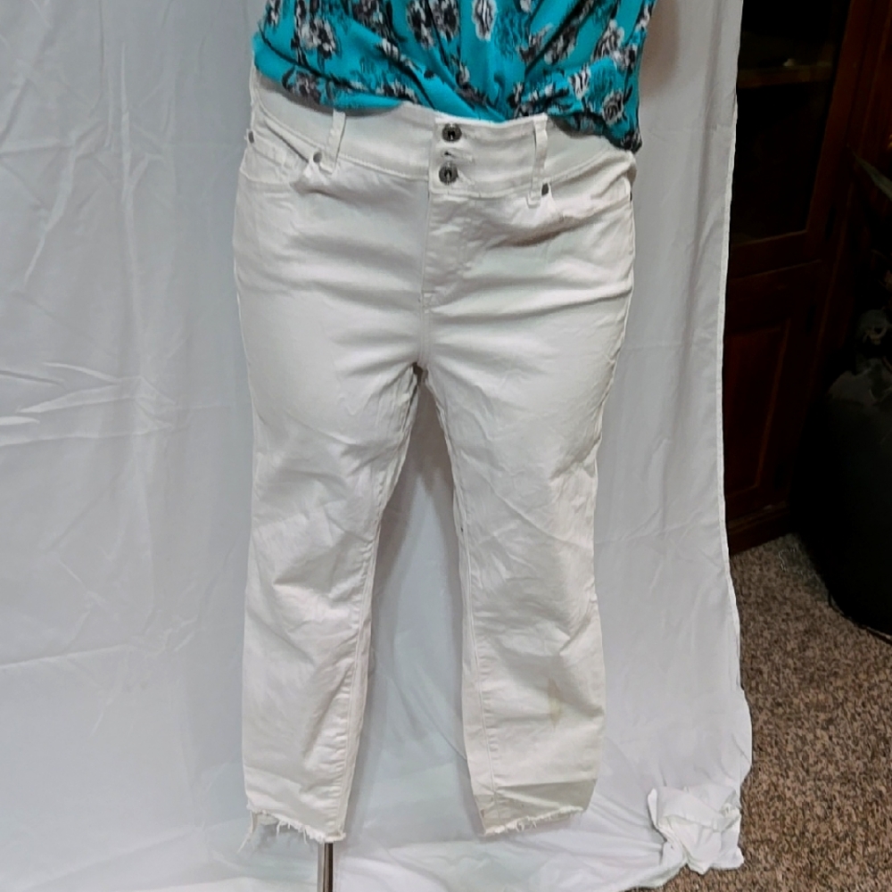 White Denim Jeans size 16 from Torrid